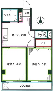 ゆとりすとK5【4階】の間取り