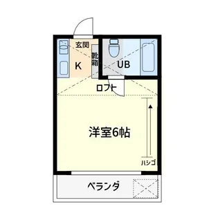 シティハウス高根木戸【2階】の間取り