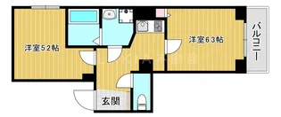 GARE NAMBA【5階】の間取り