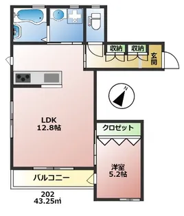 obi【2階】の間取り
