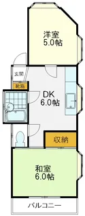 エス・エヌハイム【2階】の間取り