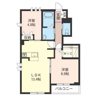 グランメゾン【1階】の間取り