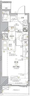 ディアレイシャス西大島駅前【2階】の間取り