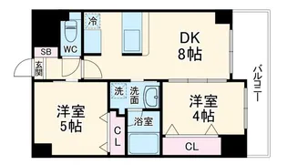 アーデンタワー本町イースト【3階】の間取り
