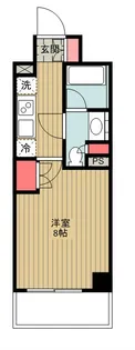 SOLASIA residence 武蔵小杉【8階】の間取り