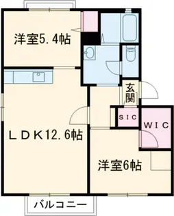 サンシャインII B棟【1階】の間取り