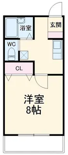 ニューバロンI【1階】の間取り