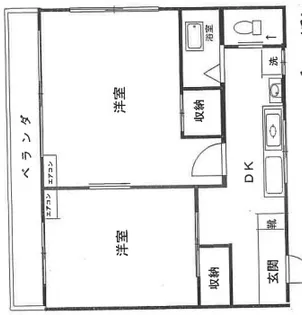 永和第六ビル【2階】の間取り