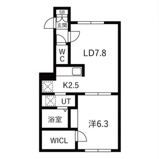 couronne d or(クロンドール)【1階】の間取り