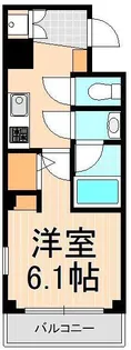 b`CASA Verde【1階】の間取り