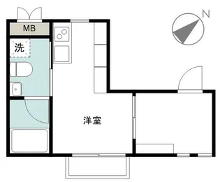 えんぷらす滝野川【2階】の間取り