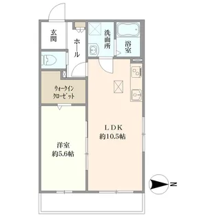 ルミナスU【2階】の間取り