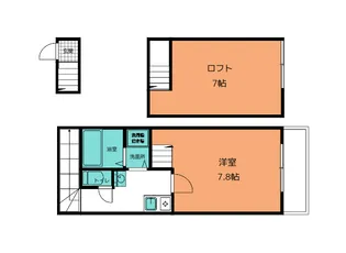 Wisteria泉【2階】の間取り