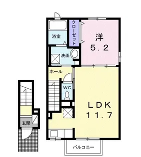 ヴィラファインIII【2階】の間取り