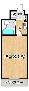 メイウール姫里【2階】の間取り