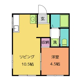 エルカスト【2階】の間取り