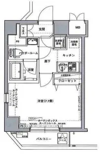 アイル両国【3階】の間取り