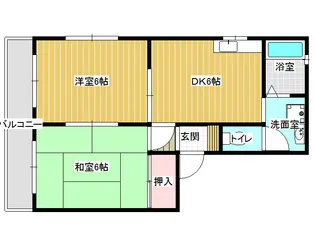 フレグランス【2階】の間取り
