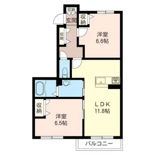 スタイルガーデン【1階】の間取り