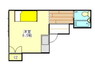 アーバンプラザ可知【2階】の間取り