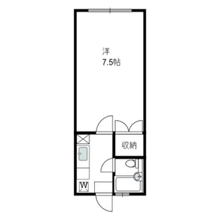 コスモピアセゾン【1階】の間取り