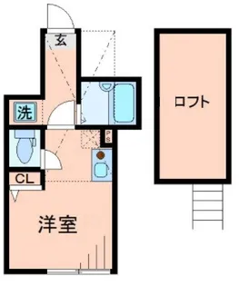 バーミープレイス蒲田III【1階】の間取り