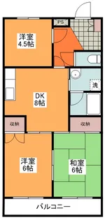 サンシャイン和【1階】の間取り