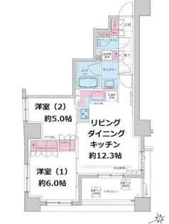 ステラメゾン三軒茶屋【2階】の間取り