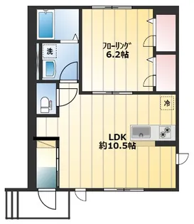 Lubina【1階】の間取り