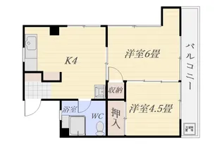 下吹越ビル【3階】の間取り