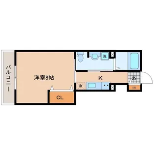 Casa FelizA【1階】の間取り