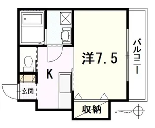 波田ビル5【1階】の間取り