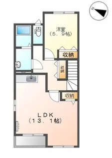 コーポ サイカ【2階】の間取り