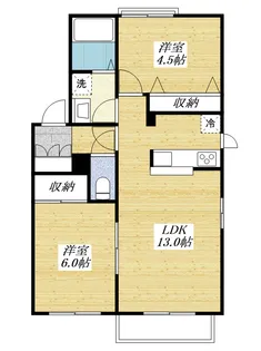 パークリバー【1階】の間取り