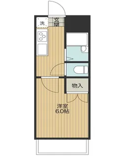 東京都八王子市左入町【マンション】の間取り