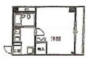 ベンハウス大供【4階】の間取り