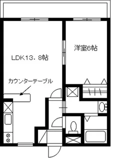エアフォルク【2階】の間取り