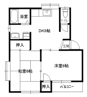 ありさコーポレーション【2階】の間取り