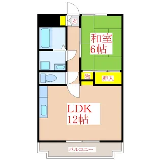 メゾン・ド・府中【3階】の間取り