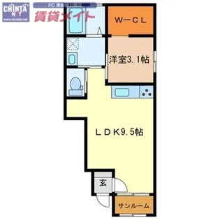 Ace’s【1階】の間取り