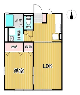カンピドーリオ【2階】の間取り