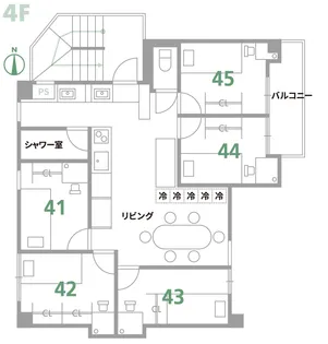 東京都新宿区高田馬場3【一戸建】の間取り