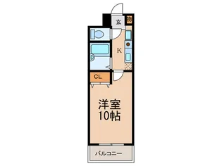 メモアール東比恵【3階】の間取り