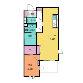 Fer a cheval【1階】の間取り