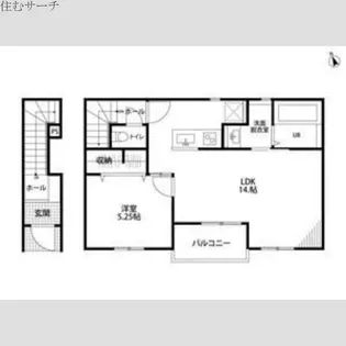 リーブルファイン白須賀【2階】の間取り