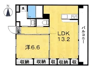 ロイヤル岩切VII【1階】の間取り
