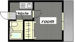 クレアトール鹿籠【2階】の間取り