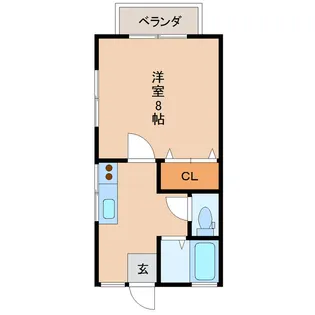 スマートネス横町【1階】の間取り
