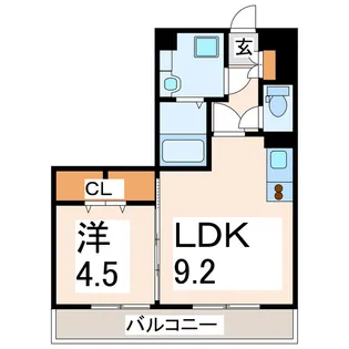 シェラール【3階】の間取り