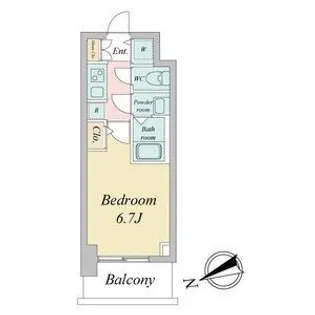 愛知県名古屋市中区千代田3【マンション】の間取り